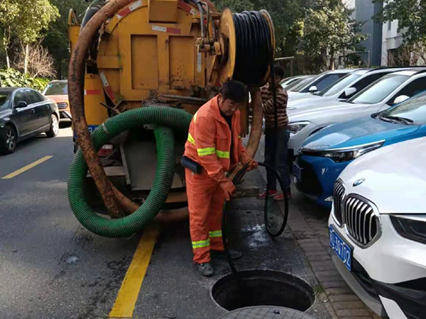 晋安排污管道清淤